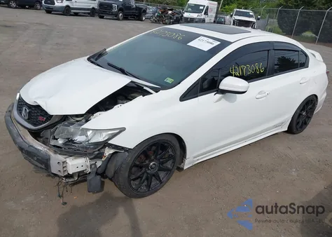 2014 Honda Civic Si z USA, uszkodzony, nr VIN 2HGFB6E58EH704379